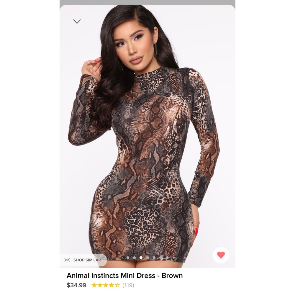 Long sleeve dress